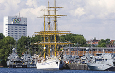 Gorch Fock, Kiel